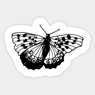 butterfly Sticker